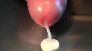 Uncut Foreskin Close-up: Jerk-off and Cum