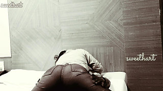 Intense Erotic Encounter: Wife's Office Fantasies Unleashed at Home"