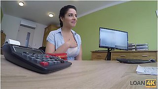 Alex Black - Beautiful Masseuse Agrees To Have Sex To Get A Loan