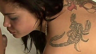 Hot Brunette Wife Cheats on Her Husband with the Pool Cleaner