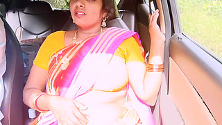 Jungle Car Sex with Indian Maid. Telugu Dirty Talks.