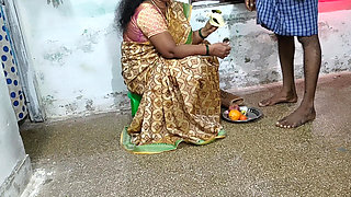 I Had Sex with My Indian Aunt While She Was Eating Fruits in the Evening.