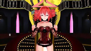 Futa Dance Girls - Horny 3D anime sex world