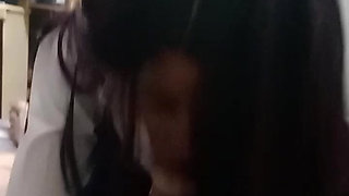 Hot 18 year school black black slut stepdaughter sucks daddies white cock