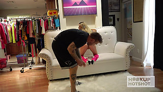 Bts - Horny Kenzie Reeves Is Horny for Bryan Gozzling's Rough Sex!