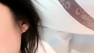 Asian Japanese teen big boobs creampie