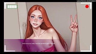 Mila meets a strange man - Mila AI v1.3.2b by ADDont - Animated Gameplay