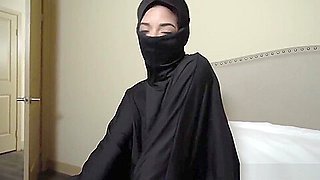 Muslim teen 18+ Gabriela Lopez watch out for her Step dad