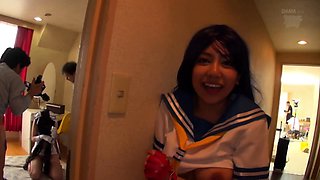 Actual amateurs filming themselves having group sex