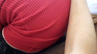 Hot Wife Cheats On Husband With Lover - Creampie Cowgirl Sex In Stockings