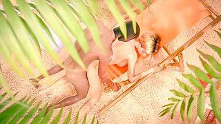 Spider Gwen Holiday Fuck: Teen Asian 3D Hentai with Big Ass Doggy Style & Public Sex