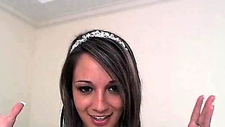 Amateur striptease and Solo masturbation