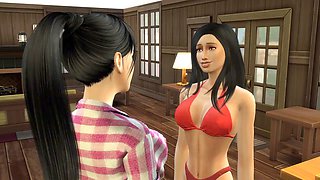Erotica, asian-hotwife, sims