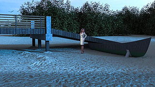 Breeze of Passion 7 - Exhibitionist Gets Caught at the Beach