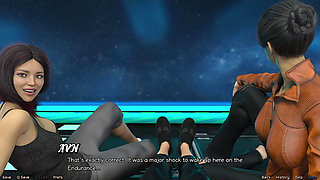 Stranded in Space - Miranda Gets Fucked Hard and She Loves Riding My Big White Cock