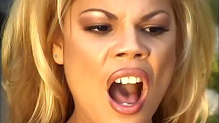 Cricket’s Blonde Interracial Heat on a Wild Car Ride