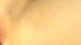 Skinny Blonde Fingers Dripping Pussy Before Sloppy Cock Ride