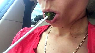 Emo teen Becka solo webcam masturbation