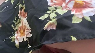 Close up solo beauty toying ass