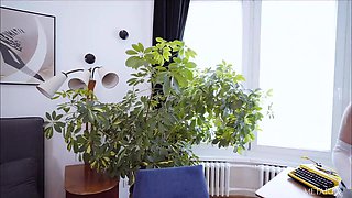 Luscious House Keeper - Milla [Refined 4K] - Mila Azul Sexy Maid in Uniform Solo Striptease