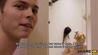 Shame4k. fine mature blonda was dreaming about a rod when a guy entered