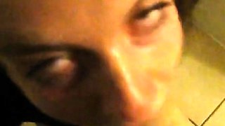 Amber Blank's Blowjob and Facial with a Pyramid Head Costume