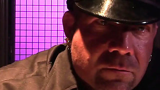 Blonde Babe Cherry Torn Dominated and Ball Gagged in Rough BDSM Fetish Scene