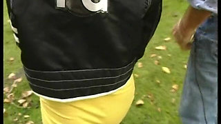 Brunette teen sucking and riding hard cock