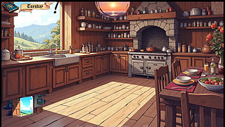 ArchAlchemy TABOO Hentai Game Ep.13 AWKWARD cleaning with my STEPMOM MAID !