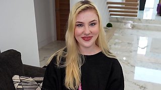 Stepsister transforms into a wild slut for his POV cock