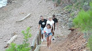 Libertine Bus Ride #2 - Anal & Group Sex with Big Tits Blonde Babe in 4K