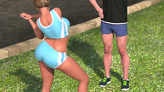 Village Slut Transformation 33 Lilly Went to Train at the Gym
