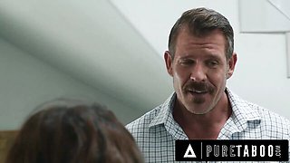 Pure Taboo featuring Leana Lovings and Jason Sarcinelli's pussy eating smut