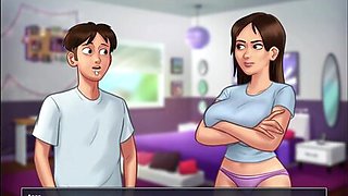 Cheerleader Debbie Gets Deep Humping - Summertime Saga