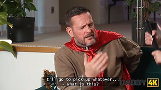 Daddy4k. harley quinn screws after a night out