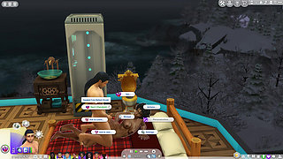Sexy sims in Hot