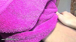 POV Towel Temptation: Asian Beauty, Seductive Dance and Double Anal Creampie