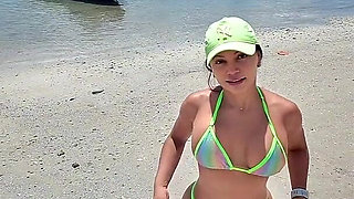Sucking & Fucking My Jetski Instructor's Dick on the Beach